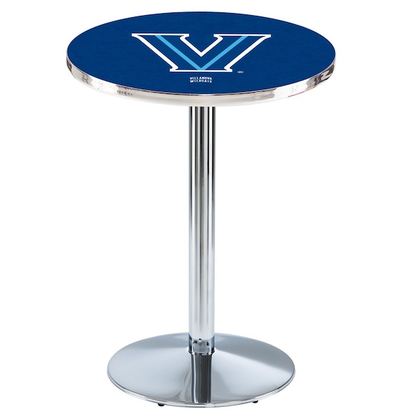 42" Chrome Villanova Pub Table